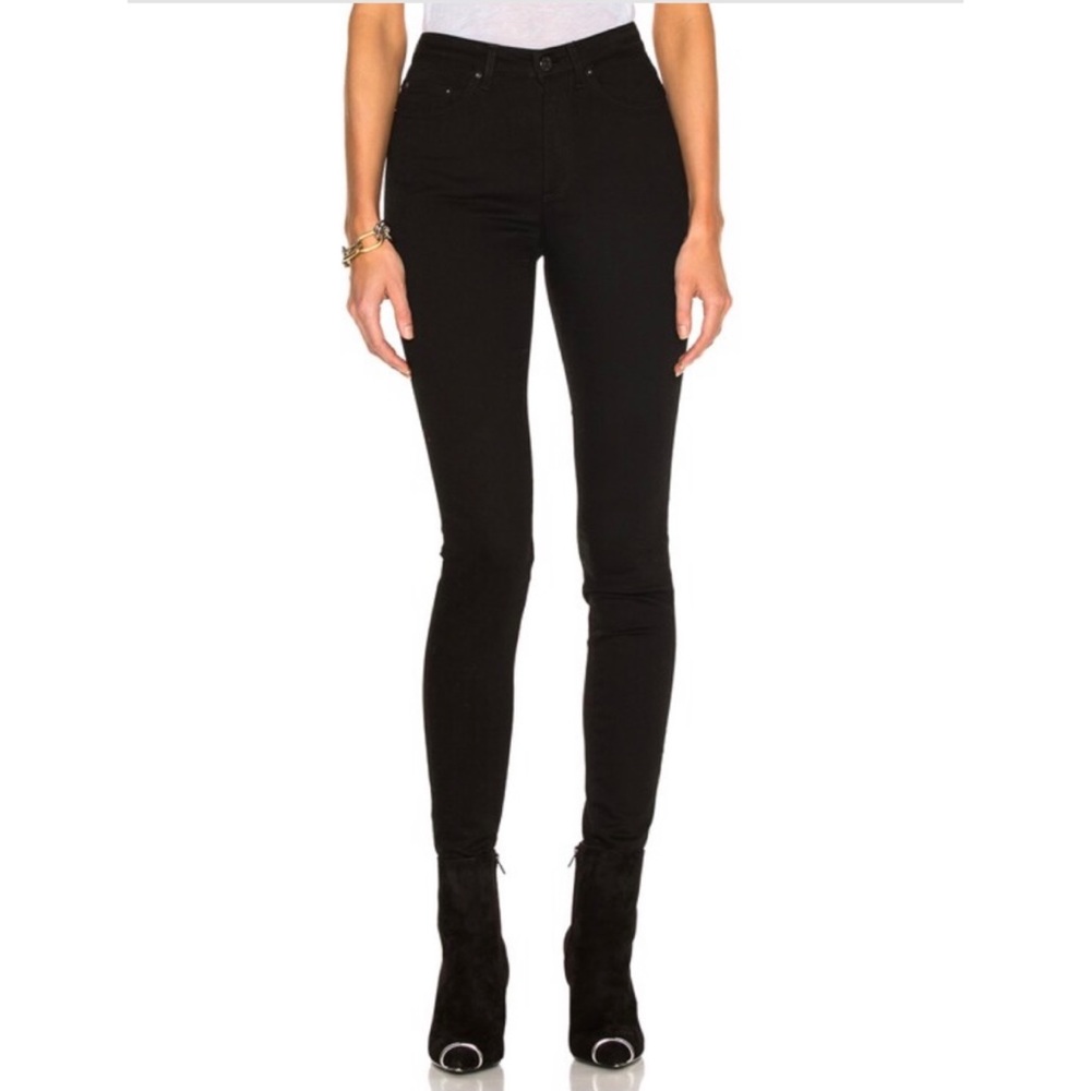 Acne Studios Pin Black Skinny Jeans